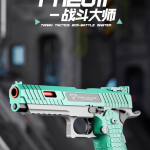 战斗大师金属版可快拆机械连发枪可发射抛壳空挂TTI2011玩具手枪
